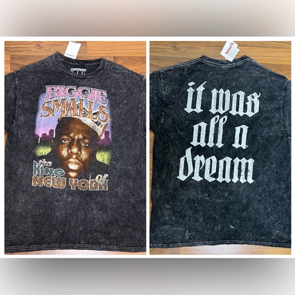 🎶 NWT The Notorious B.I.G. Graphic Tee (Size L)🎤 - Picture 1 of 5